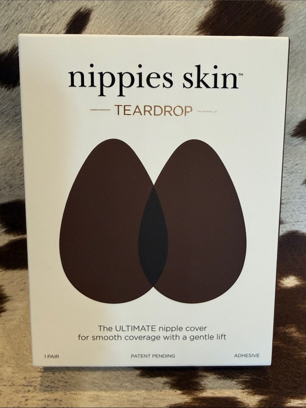 nippies skin Teardrop Nipple Covers - Espresso